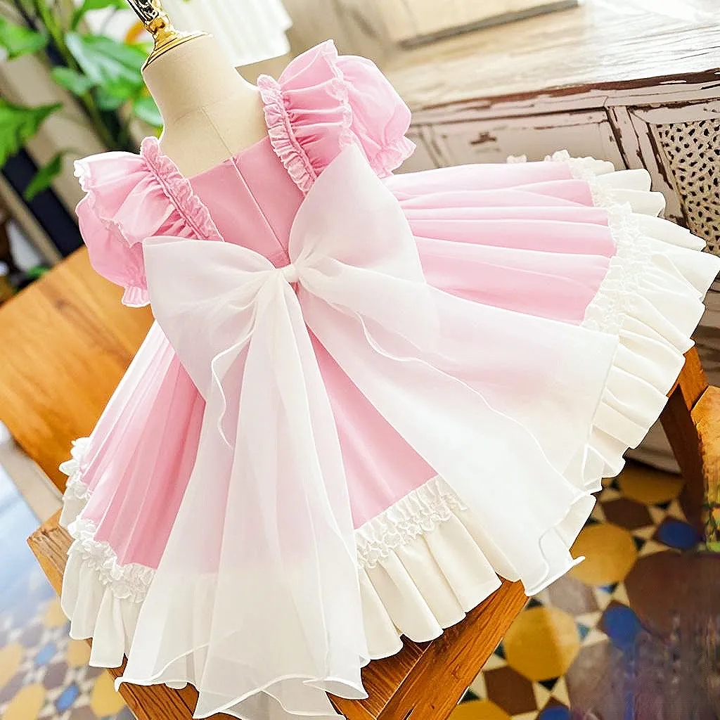 洛麗塔粉色蓬蓬公主裙 贈送純棉薄款襪子5雙